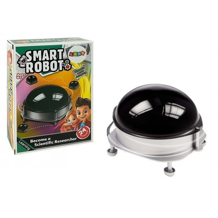 Inteligentný detektívny robot - čierny